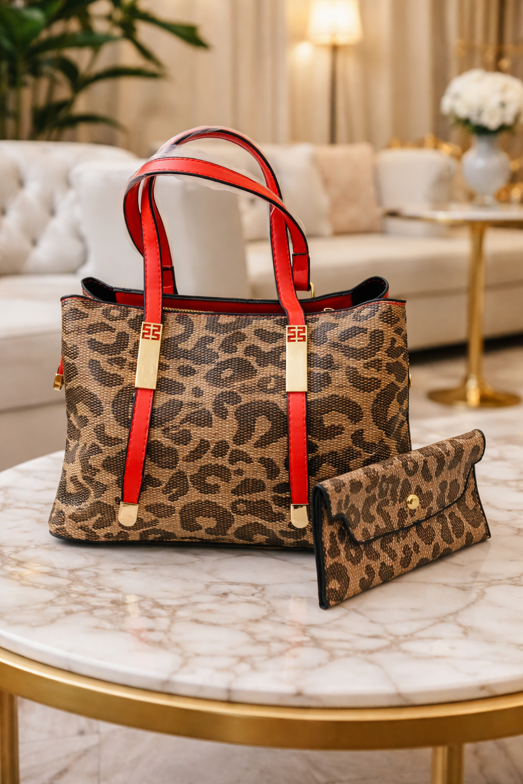 Cheetah Print Luxury Handbag