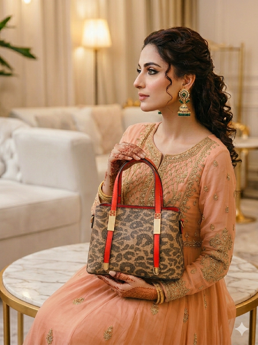 Cheetah Print Luxury Handbag