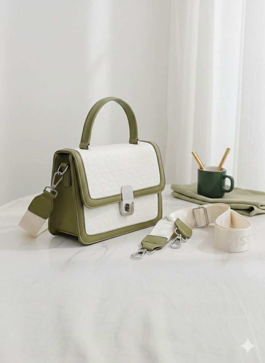 White Luxury Designer Bag