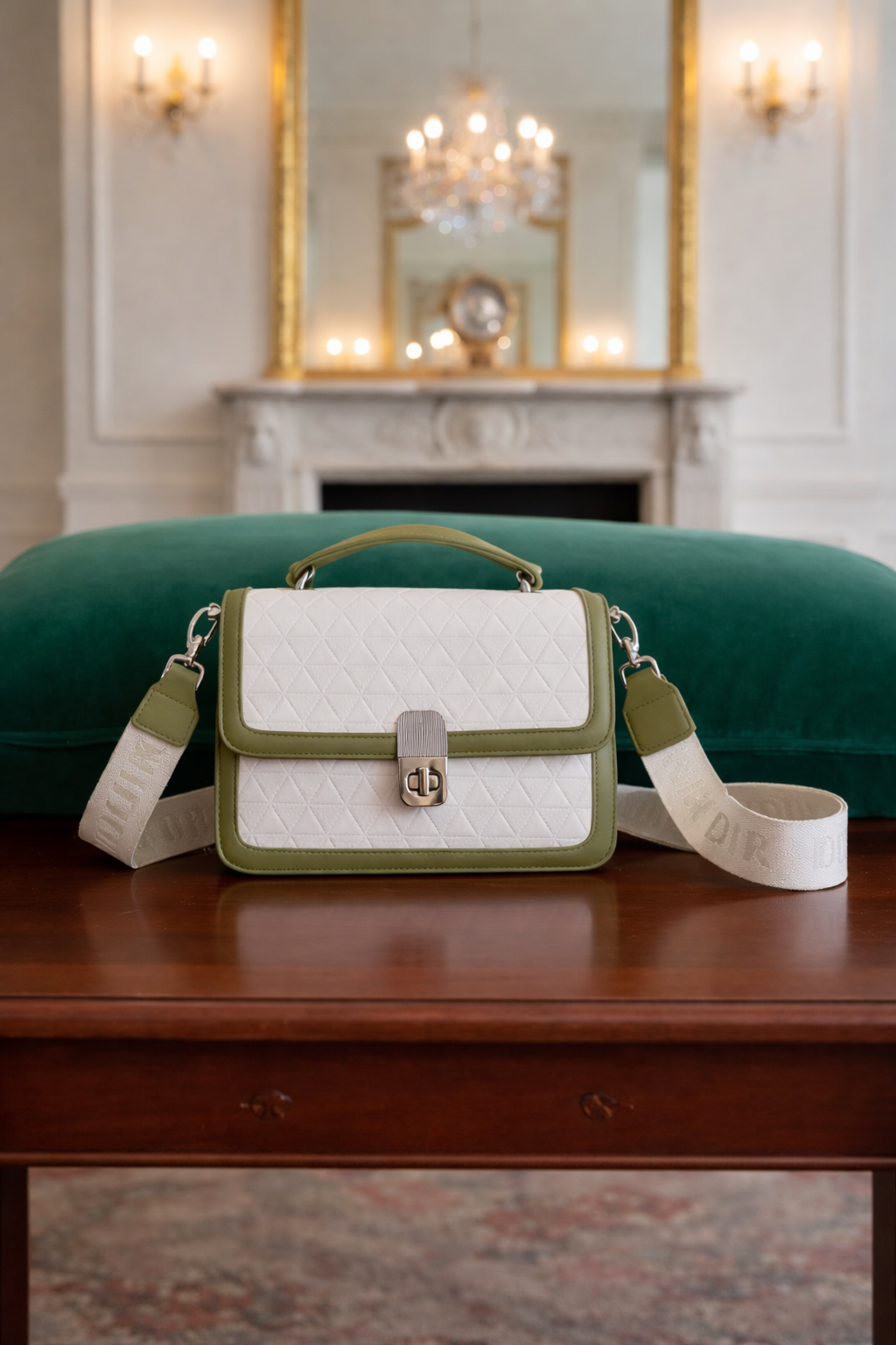 White Luxury Designer Bag